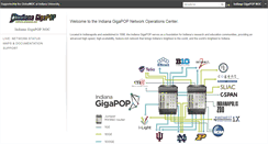 Desktop Screenshot of indiana.gigapop.net